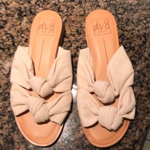 DV8 dolce vita Paz Textile Knotted Sandal 7.5 NWT